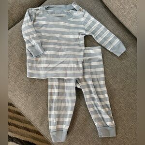 Lake Baby Pajamas 6-9 months, blue stripe
